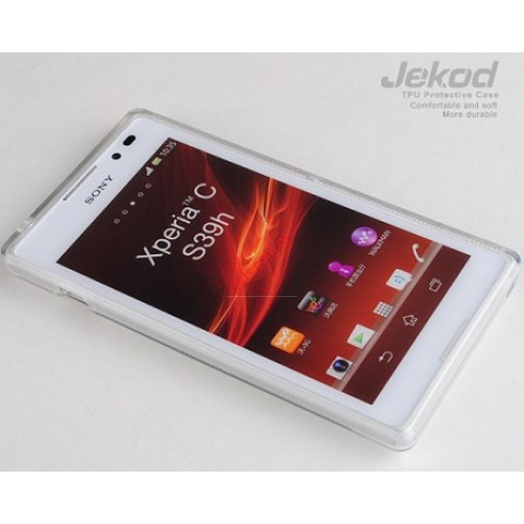 Θήκη Jekod TPU Sony Xperia C (C2305) White σε λευκό χρώμα Θήκη Jekod TPU Sony Xperia C (C2305) White σε λευκό χρώμα