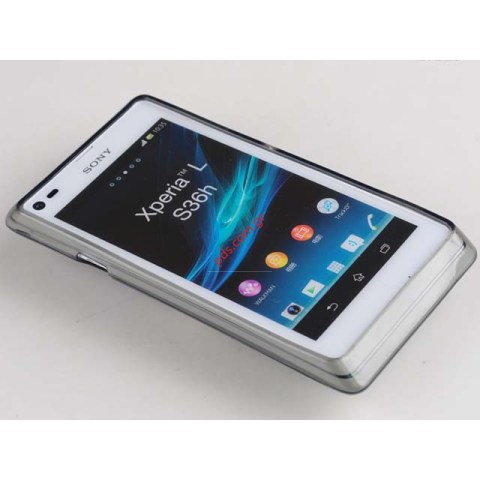 Θήκη Jekod TPU Sony Xperia L (S36H) Black C2105 σε μαύρο χρώμα