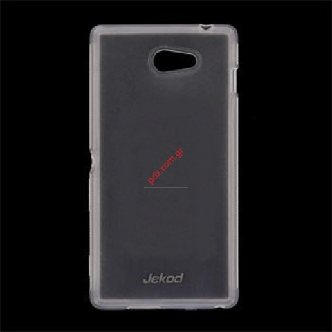 Θήκη Jekod TPU Sony Xperia M2 (C2302) White σε λευκό χρώμα Θήκη Jekod TPU Sony Xperia M2 (C2302) White σε λευκό χρώμα