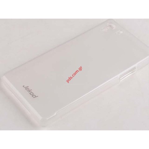Θήκη Jekod TPU Sony Xperia Z1 (L39H) C6902 White σε λευκό χρώμα Θήκη Jekod TPU Sony Xperia Z1 (L39H) C6902 White σε λευκό χρώμα