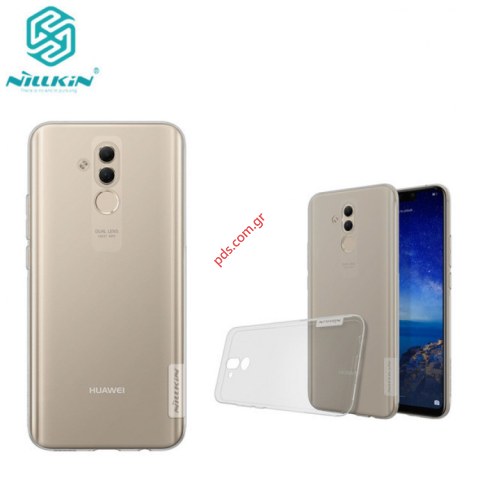 Θήκη Nillkin Nature TPU White Huawei Mate 20 Lite σε λευκό διάφανο χρώμα transparent (Blister) Θήκη Nillkin Nature TPU White Huawei Mate 20 Lite σε λευκό διάφανο χρώμα transparent (Blister)