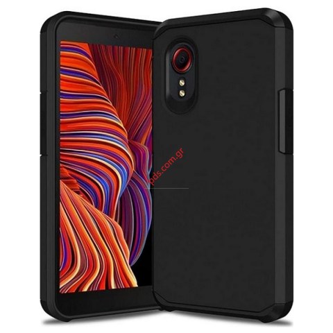 Θήκη πίσω κάλυμα Samsung G525F Galaxy XCOVER 5 Black TPU Hard Tech-Protect Blister Θήκη πίσω κάλυμα Samsung G525F Galaxy XCOVER 5 Black TPU Hard Tech-Protect Blister