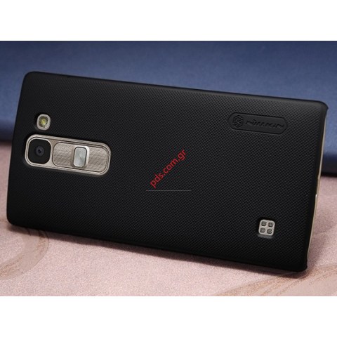 Θήκη πίσω καπάκι LG H440n Spirit Nilkin Black σε μαύρο χρώμα.