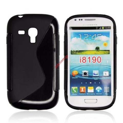 Back case super slim line with S type Samsung Galaxy GT i8190 in Black color Back case super slim line with S type Samsung Galaxy GT i8190 in Black color