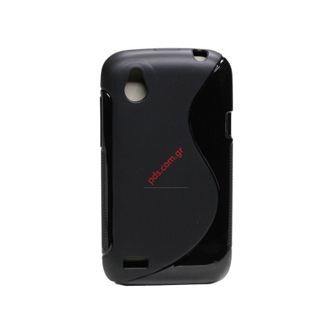 Θήκη S Line HTC Desire X Black σε μαύρο χρώμα Slim line type