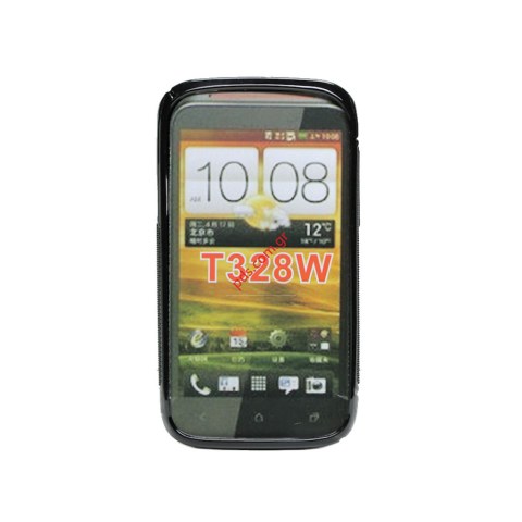 Θήκη S Line HTC Desire X Black σε μαύρο χρώμα Slim line type