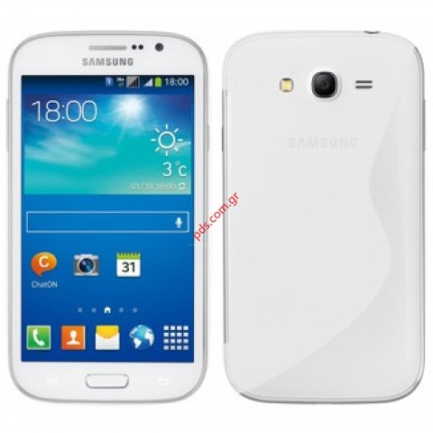 Case transparent S-Line TPU Samsung i9060 Grand Neo White  Case transparent S-Line TPU Samsung i9060 Grand Neo White