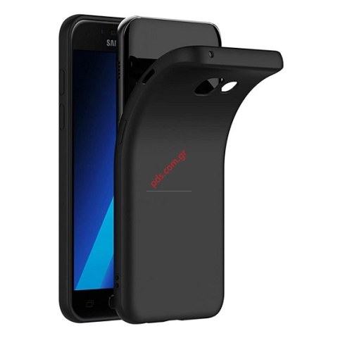 Case Samsung A520 Galaxy A5 2017 Tpu Matt Black (Blister) Case Samsung A520 Galaxy A5 2017 Tpu Matt Black (Blister)