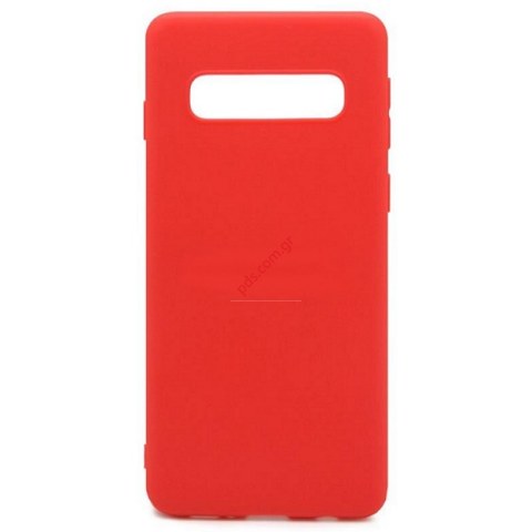 Case Samsung S10 PLUS GALAXY G975 TPU RED Soft Blister Case Samsung S10 PLUS GALAXY G975 TPU RED Soft Blister