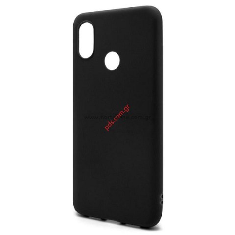Θήκη silicon Xiaomi Redmi S2 Back Black σε μαύρο χρώμα Θήκη silicon Xiaomi Redmi S2 Back Black σε μαύρο χρώμα