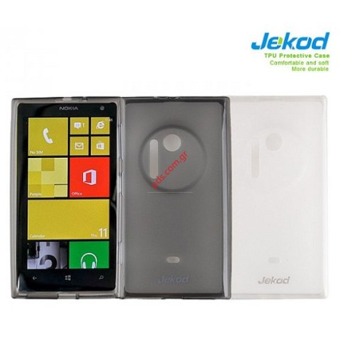 Θήκη σιλικόνης Jekod TPU Nokia Lumia 1020 Black σε σκούρο μαύρο χρώμα Blister. Θήκη σιλικόνης Jekod TPU Nokia Lumia 1020 Black σε σκούρο μαύρο χρώμα Blister.