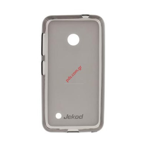 Θήκη σιλικόνης Jekod TPU Nokia Lumia 530 Black σε σκούρο μαύρο χρώμα Blister. Θήκη σιλικόνης Jekod TPU Nokia Lumia 530 Black σε σκούρο μαύρο χρώμα Blister.