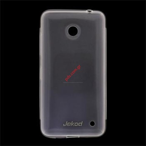 Θήκη σιλικόνης Jekod TPU Nokia Lumia 630 White σε λευκό χρώμα Blister. Θήκη σιλικόνης Jekod TPU Nokia Lumia 630 White σε λευκό χρώμα Blister.