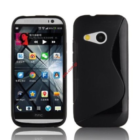 Θήκη σιλικόνης S-LINE HTC One Mini 2 M5 Black