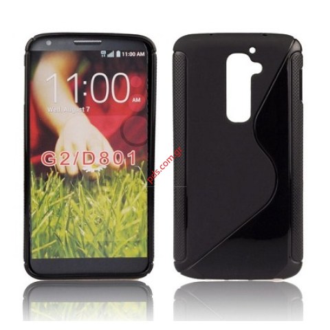 Case silicon S Line LG Optimus G2 D802 Black
