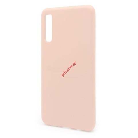 Θήκη σιλικόνης Samsung Galaxy A7 2018 A750 Liquid L-Cover Red σε κόκκινο χρώμα