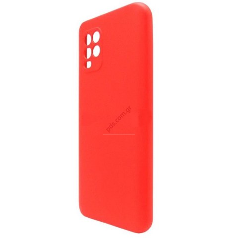 Θήκη σιλικόνης Xiaomi Mi Lite 10 Liquid L-Cover Red σε κόκκινο χρώμα Θήκη σιλικόνης Xiaomi Mi Lite 10 Liquid L-Cover Red σε κόκκινο χρώμα