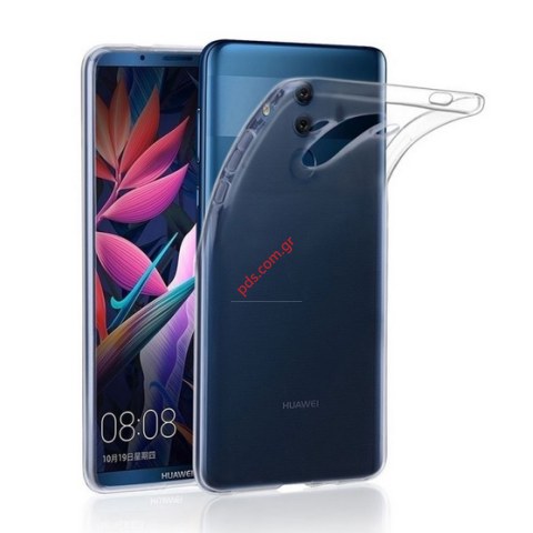 Case transparent Black Huawei Mate 10 Pro TPU Ultra slim 0.3mm