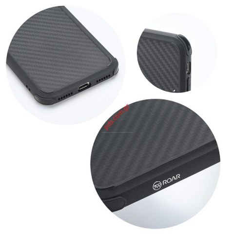 Θήκη TPU Carbon Samsung Galaxy S20 Ultra G988 Black σε μαύρο χρώμα