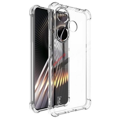 Θήκη TPU Clear Xiaomi POCO F6 5G Silicon Transparent σε διάφανο χρώμα Blister Θήκη TPU Clear Xiaomi POCO F6 5G Silicon Transparent σε διάφανο χρώμα Blister