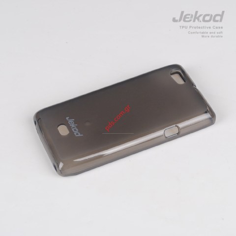 θήκη TPU Gel Jekod Sony ST23i Xperia Miro Black σε μαύρο χρώμα 
