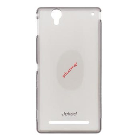 Θήκη TPU Gel Jekod Sony Xperia D5303 T2 Ultra Black σε μαύρο χρώμα Θήκη TPU Gel Jekod Sony Xperia D5303 T2 Ultra Black σε μαύρο χρώμα