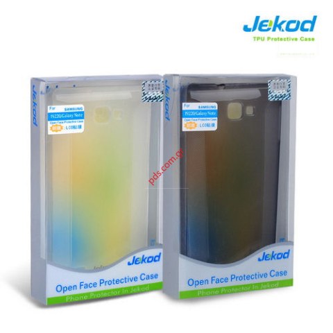 Case TPU Jekod Samsung GT Galaxy NOTE N7000 Black Blister.