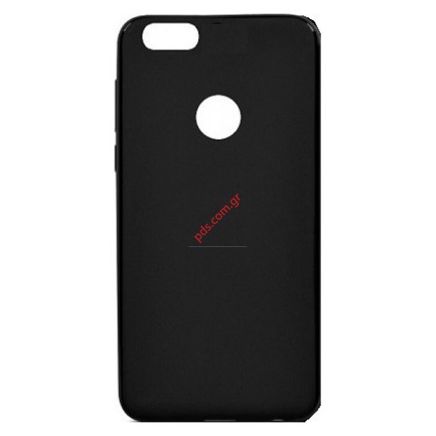 Case TPU Huawei P9 Lite (2017) Total Black silicon