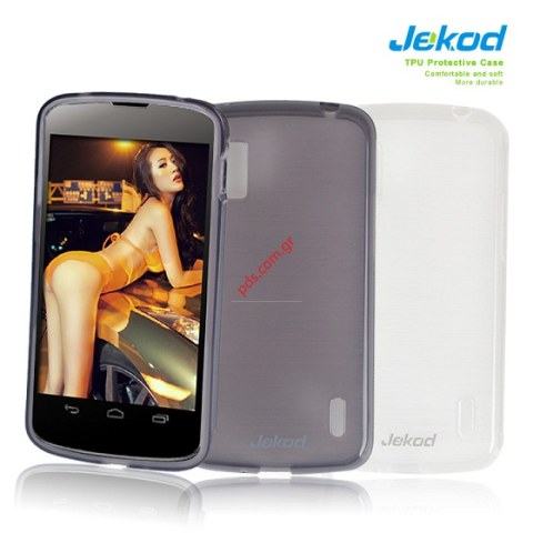 Case TPU Jekod LG E960 Nexus 4 Black Blister.