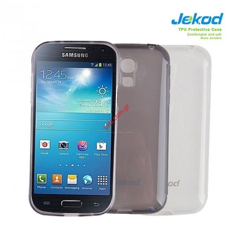 Case Jekod Samsung Galaxy S4 Mini i9190 TPU black Blister. Case Jekod Samsung Galaxy S4 Mini i9190 TPU black Blister.