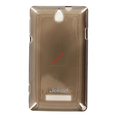 Θήκη TPU Jekod Sony Xperia E (C1604) Black σε μαύρο χρώμα Θήκη TPU Jekod Sony Xperia E (C1604) Black σε μαύρο χρώμα
