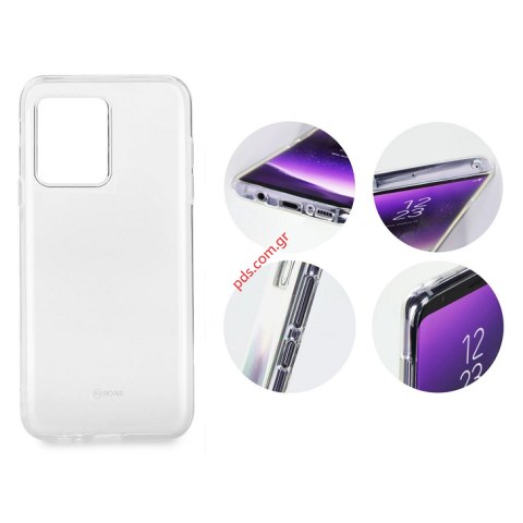 Θήκη TPU Jelly Samsung Galaxy S20 Ultra G988 Transparent σε διάφανο χρώμα Θήκη TPU Jelly Samsung Galaxy S20 Ultra G988 Transparent σε διάφανο χρώμα