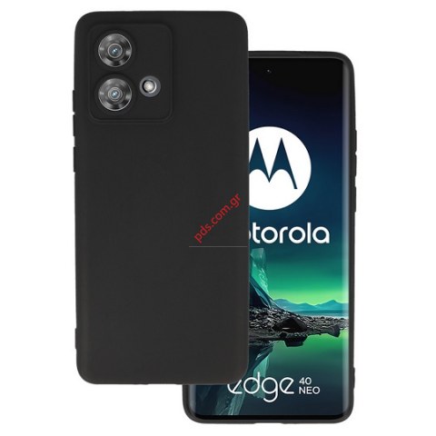 Θήκη TPU Motorola EDGE 40 NEO XT-2307 Black silicon Bulk