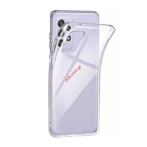 Θήκη TPU Samsung A33 Galaxy A336 (2022) 2mm Clear Ultra Slim Διάφανο χρώμα Blister.