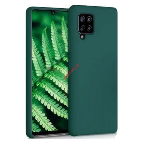 Θήκη TPU Samsung A426 Galaxy A42 5G Green Forest σε πράσινο σκούρο χρώμα Blister