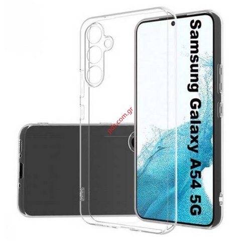 Case TPU Samsung A546F Galaxy A54 5G (2023) 1.8mm Ultra Slim Blister. Case TPU Samsung A546F Galaxy A54 5G (2023) 1.8mm Ultra Slim Blister.