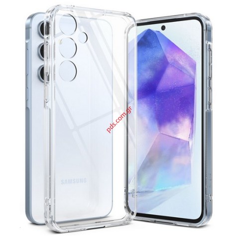 Θήκη TPU Samsung A556F Galaxy A55 5G (2024) 0.3mm Ultra Slim Διάφανο χρώμα Blister.