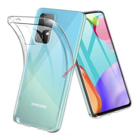 Θήκη TPU Samsung A725F Galaxy A72 (2021) 1.8mm Ultra Slim Διάφανο χρώμα Blister.
