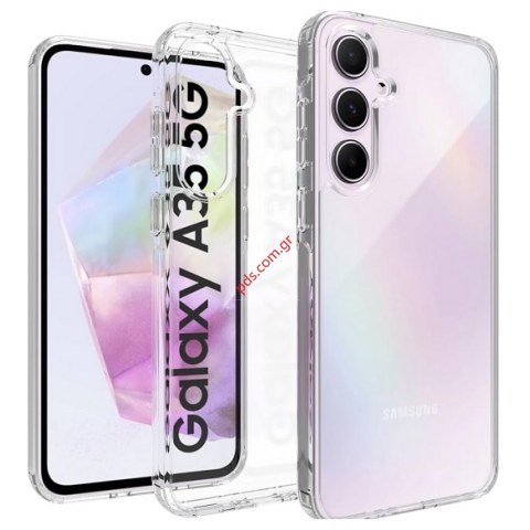 Θήκη TPU Samsung Galaxy A35 A356F 1.8mm Ultra Slim Διάφανο χρώμα Blister.