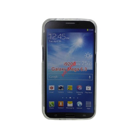 Case TPU Samsung i9205 Galaxy Mega White Blister. Case TPU Samsung i9205 Galaxy Mega White Blister.