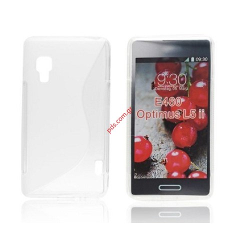 Case TRN S Line transparent LG E460 L5 II (E455) White