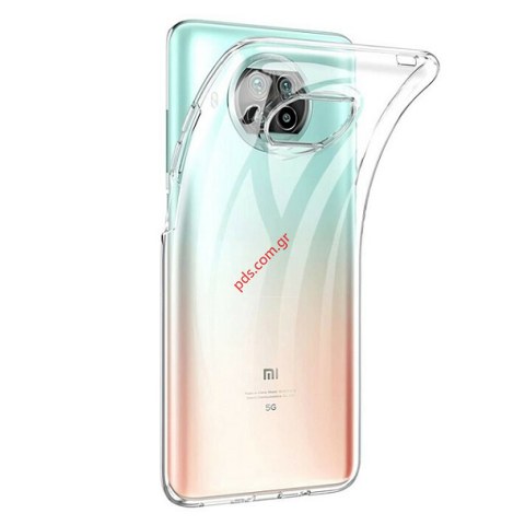 Case silicon TPU Xiaomi Mi 10T / 10T PRO Transparent clear Blister