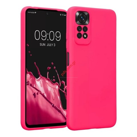 Θήκη Xiaomi Redmi Note 11 PRO Plus 5G Fuxia Silicon Blister Θήκη Xiaomi Redmi Note 11 PRO Plus 5G Fuxia Silicon Blister
