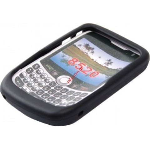 Θήκη για το BlackBerry 8520 από σιλικόνη σε μαύρο χρώμα 
