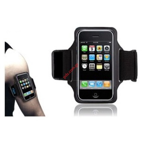 Θήκη μπράτσου Arm Neopren Large AB-13 Phones 6inch (16.5x8cm) Black σε μαύρο χρώμα