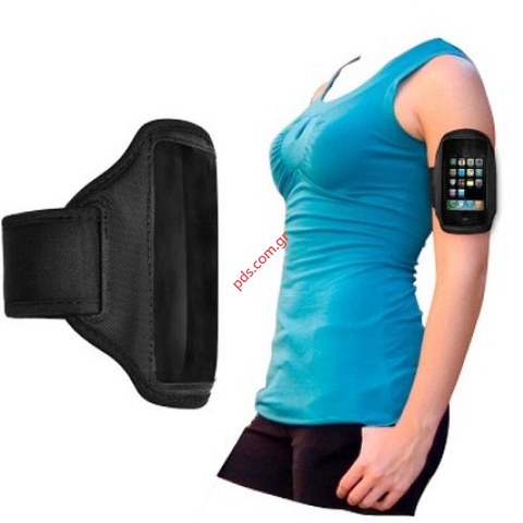 Θήκη μπράτσου Arm Neopren Large AB-13 Phones 6inch (16.5x8cm) Black σε μαύρο χρώμα Θήκη μπράτσου Arm Neopren Large AB-13 Phones 6inch (16.5x8cm) Black σε μαύρο χρώμα