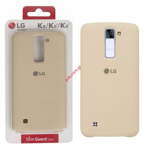 Original LG CSV-160 Slim Guard Case for K8 Gold Blister. Original LG CSV-160 Slim Guard Case for K8 Gold Blister.
