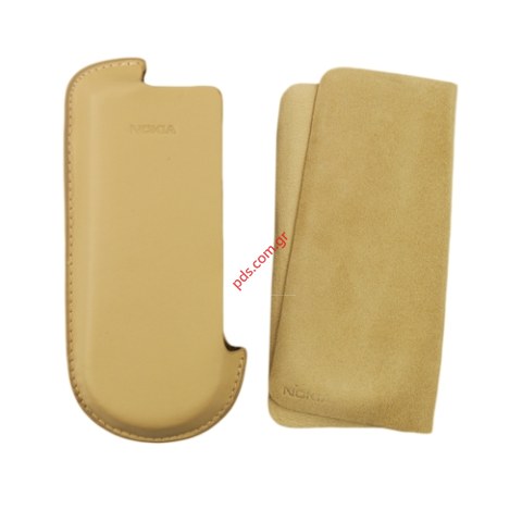 Γνήσια δερμάτινη θήκη Gold edition Nokia 8800, 8800d Sirocco  Γνήσια δερμάτινη θήκη Gold edition Nokia 8800, 8800d Sirocco