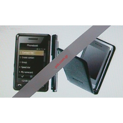 Γνήσια δερμάτινη θήκη με πορτάκι Samsung P520 Armani