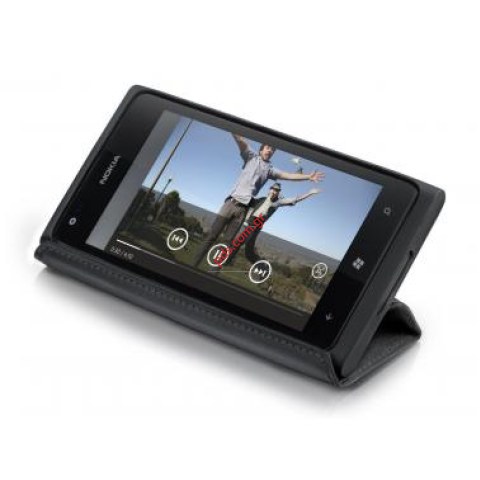 Γνήσια δερμάτινη θήκη Nokia Lumia 900 CP-588 Black σε μαύρο χρώμα (BLISTER)